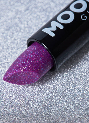 Neon UV Glow Blacklight Glitter Lipstick