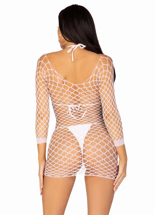 Find Me In Paradise Net Mini Dress