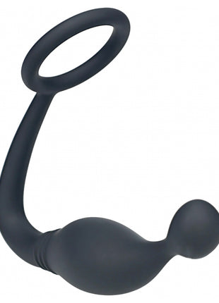Levelz Silicone Cock Ring With Prostate Stimulato