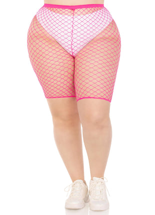 Plus Size Trouble Maker Biker Shorts