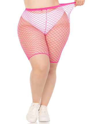 Plus Size Trouble Maker Biker Shorts