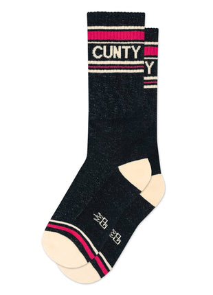 Cunty Gym Crew Socks