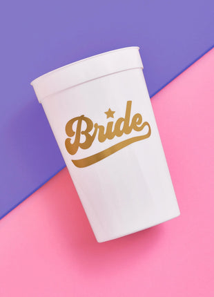 Team Bride Drink Cups