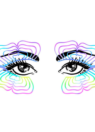 Lumi Butterfly Wings Holographic Face Sticker
