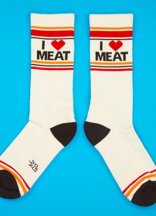 I ❤️ Meat Gym Crew Socks