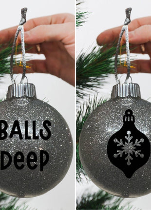 Balls Deep Ornament