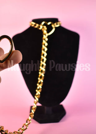 Thick Stainless Steel Slip Chain Collar