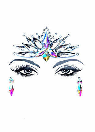 Selene Iridescent Crystal Face Jewels