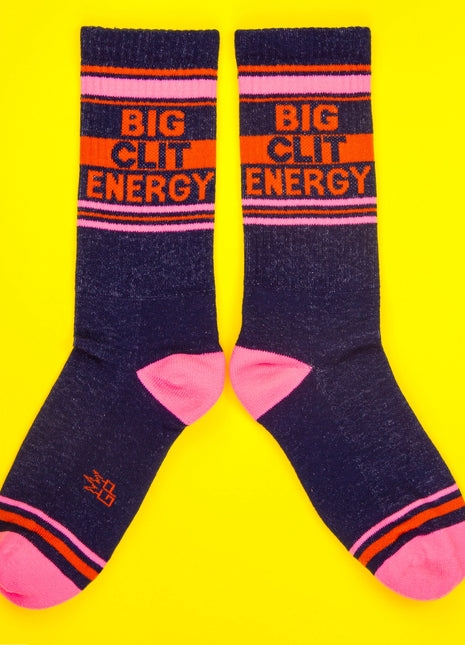 Big Clit Energy Gym Crew Socks