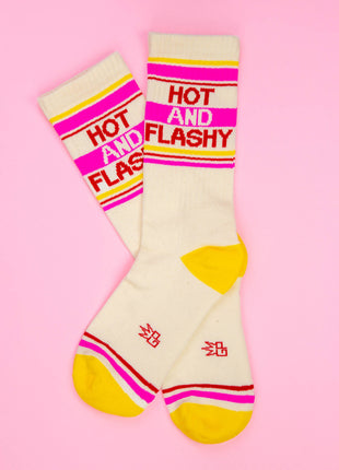 Hot and Flashy Gym Crew Socks