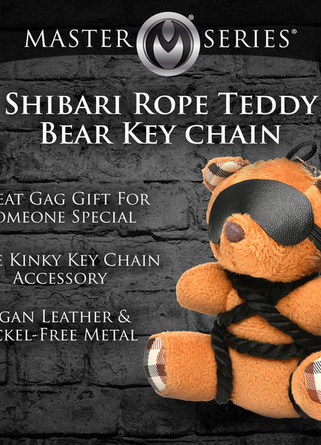 Master Series Rope Teddy Bear Keychain