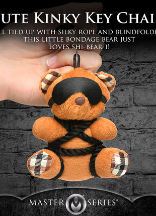 Master Series Rope Teddy Bear Keychain