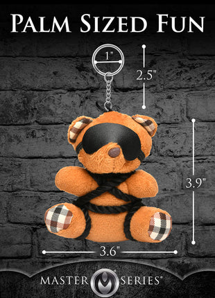 Master Series Rope Teddy Bear Keychain