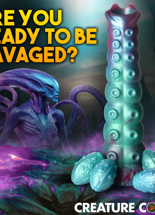 Creature Cocks Galactic Breeder Ovipositor Silicone Dildo