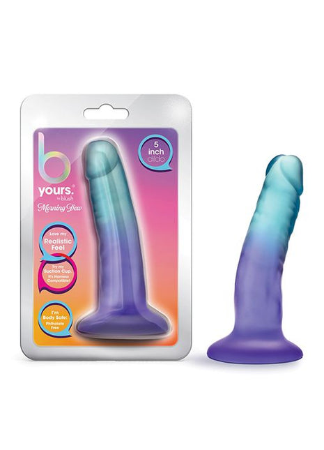 Morning Dew Dildo 5in Sapphire
