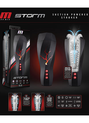 Blush M for Men Storm Suction Powered Stroker
