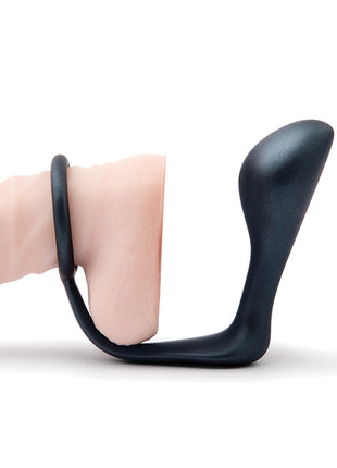 B-Vibe Butties Ringer Cock Ring & Prostate Plug