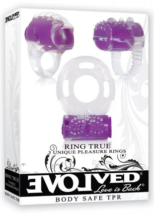 Evolved Ring True Unique Pleasure Rings Kit