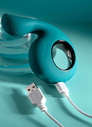 Thumbs Up Rechargeable Silicone Vibrator