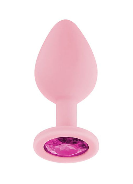 Luv Inc. Medium Jeweled Silicone Plug