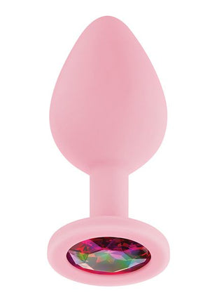 Luv Inc. Medium Jeweled Silicone Plug