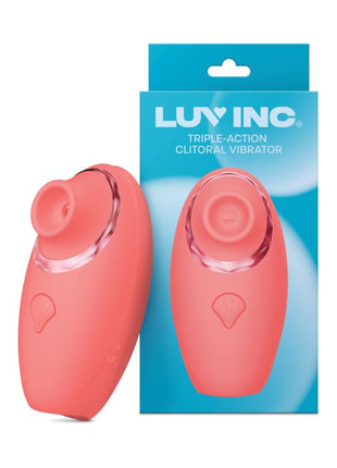 Luv Inc. Triple - Action Clitoral Vibrator