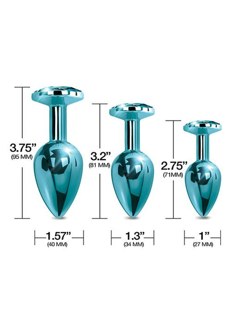 Nixie Jeweled Metal Butt Plug