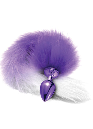 Nixie Metal Butt Plug With Fur Tail