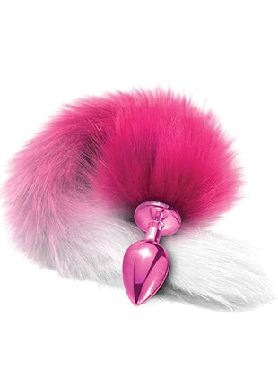 Nixie Metal Butt Plug With Fur Tail