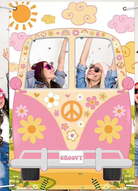 Hippy Dippy Photo Backdrop