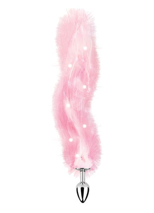 Foxy Tail Light Up Faux Fur Butt Plug