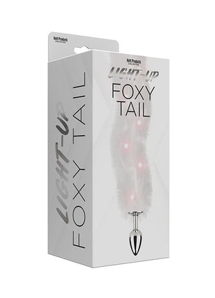 Foxy Tail Light Up Faux Fur Butt Plug
