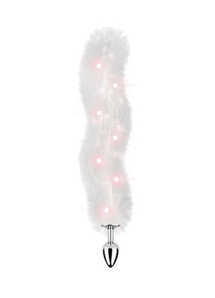 Foxy Tail Light Up Faux Fur Butt Plug