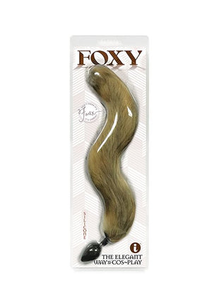 Foxy Fox Tail Silicone Butt Plug