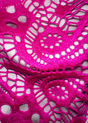 Lace Overlay Tie Side Bottom