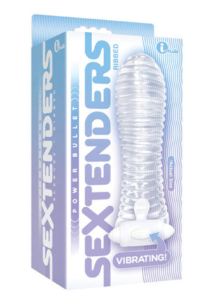 The 9's Vibrating Sextenders Ribbed