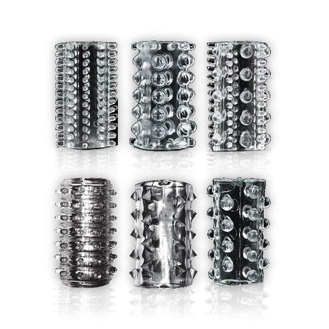 The 9's - Crystalline TPR Cock Sleeves