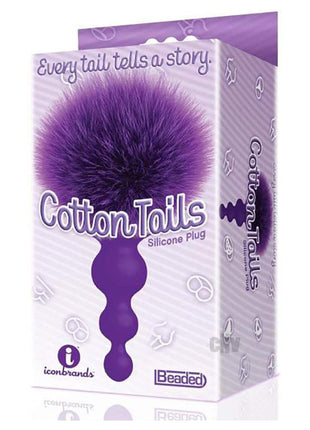 Cottontails Beaded Bunny Tail Plugs