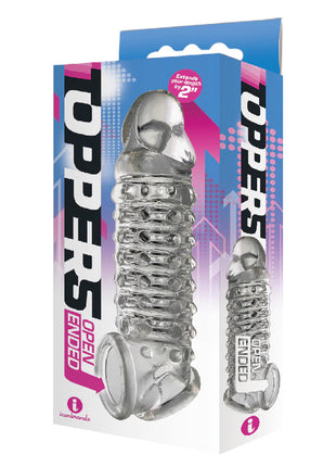 Toppers Open-Ended cock sheath