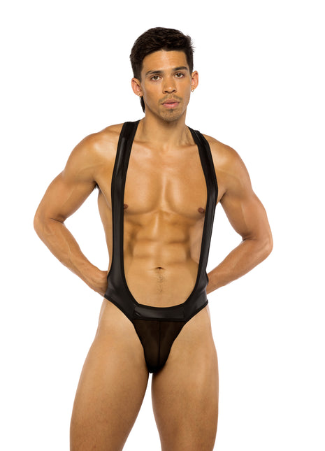 Mens Wrestling Jockstrap Singlet