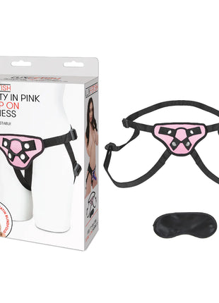 Pretty In Pink Strap On Harness