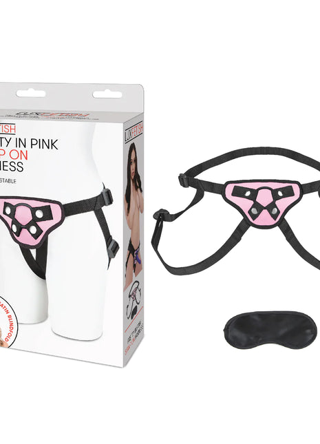 Pretty In Pink Strap On Harness