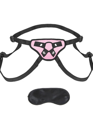 Pretty In Pink Strap On Harness