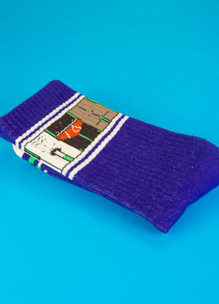 Buns and Bones Gym Crew Socks