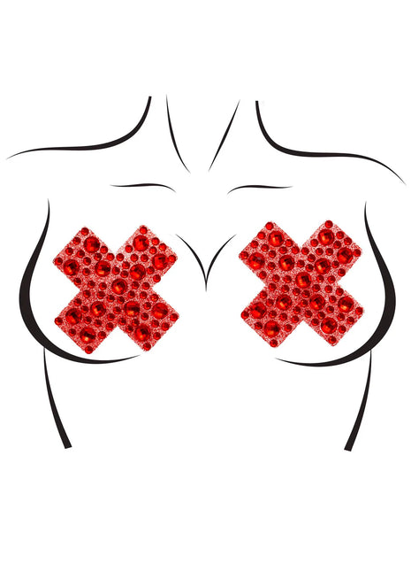 X-Factor Rhinestone Nipple Covers