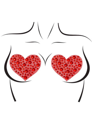 Amore Rhinestone Nipple Covers