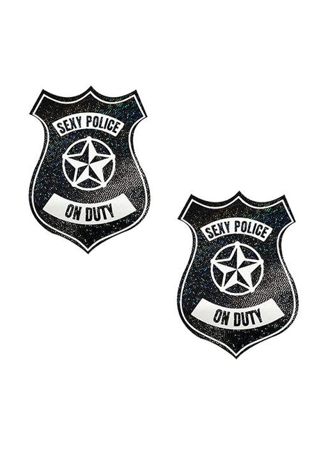 Neva Nude Sexy Police Badge Pasties
