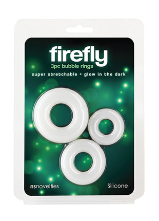 Firefly Glow in the Dark Bubble Cock Rings
