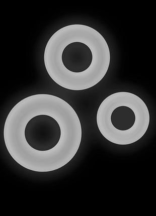 Firefly Glow in the Dark Bubble Cock Rings