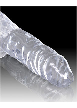 King Cock Clear 5" Cock With Balls